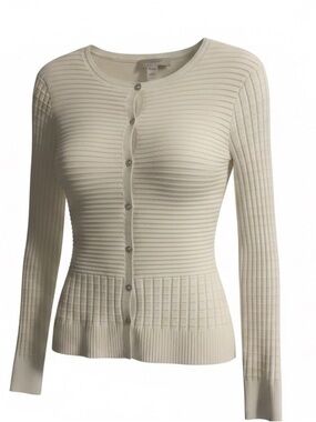 St John collection Women's Mixed Stitch Fine Gauge Cardigan